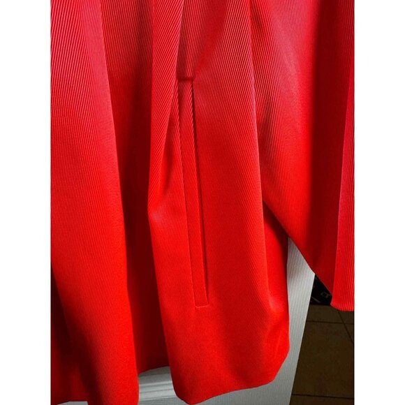 By Malene Birger Cropped Evening Jacket Bolero Blazer Salmon Pink Pockets Lined - Picture 5 of 11